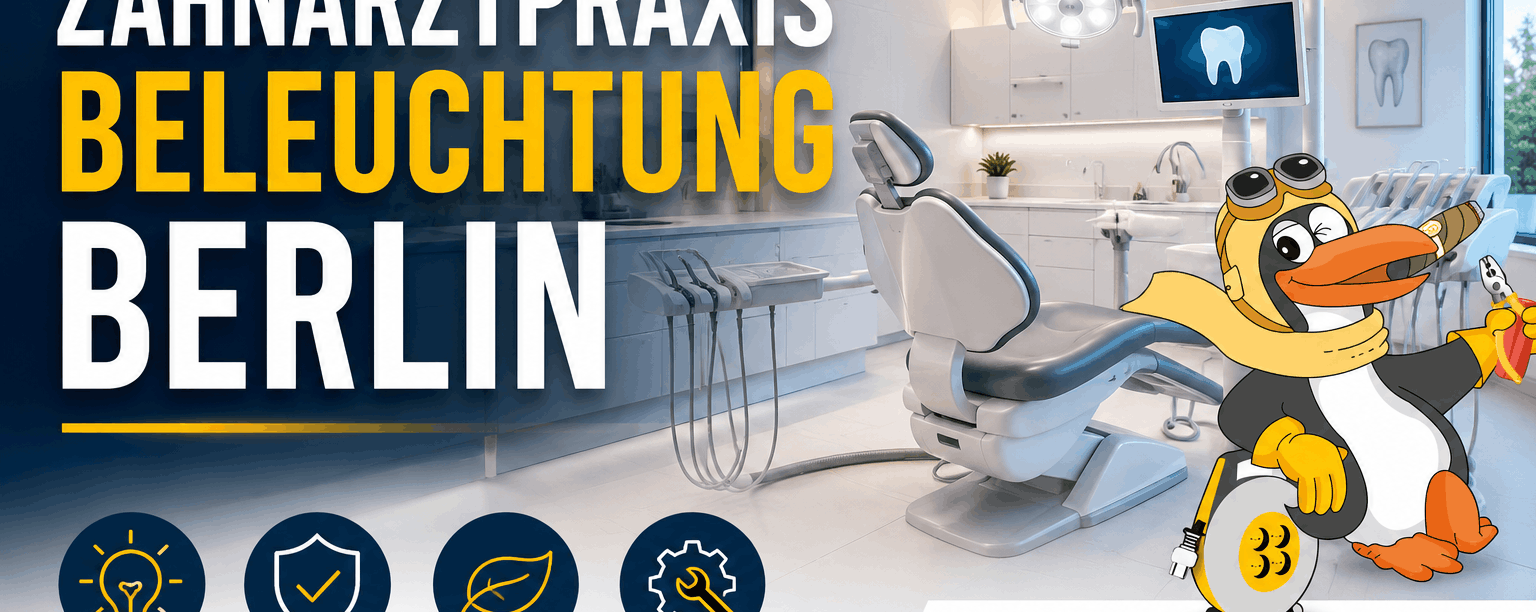 Zahnarztpraxis Beleuchtung Berlin